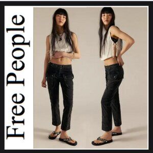 nwot Free People We The Free Hot In It Moto Pants